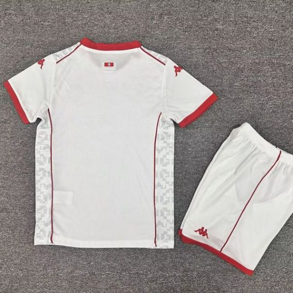 26/27 Tunisia Away Football Shirt Kids Size Suit
