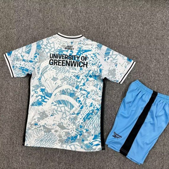 25/26 Charlton Athletic Away Football Shirt Kids Size Suit