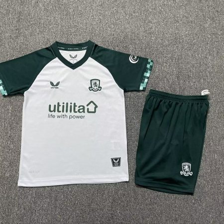 25/26 Middlesbrough Second Away Football Shirt Kids Size Suit