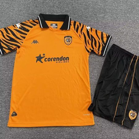 25/26 Hull City Home Football Shirt Kids Size Suit