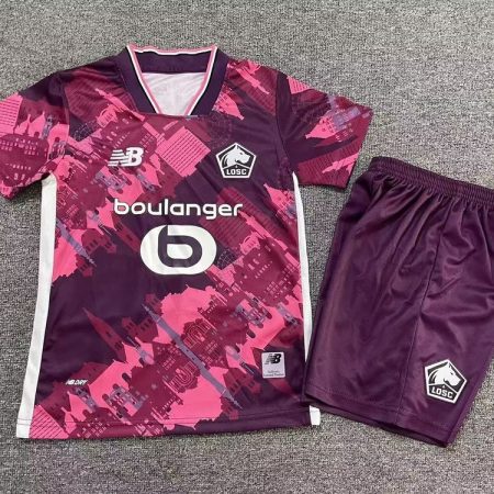 25/26 Lille Third Away Football Shirt Kids Size Suit