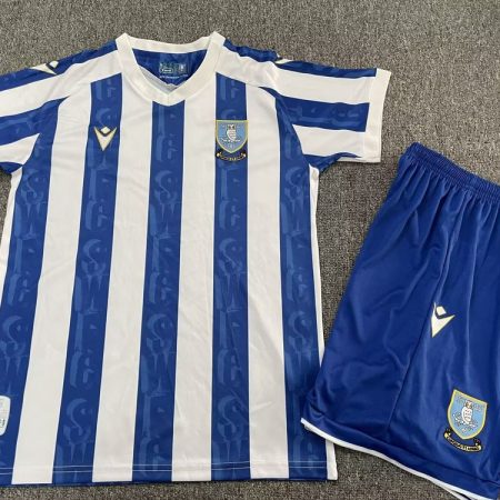 25/26 Sheffield Wednesday Home Football Shirt Kids Size Suit