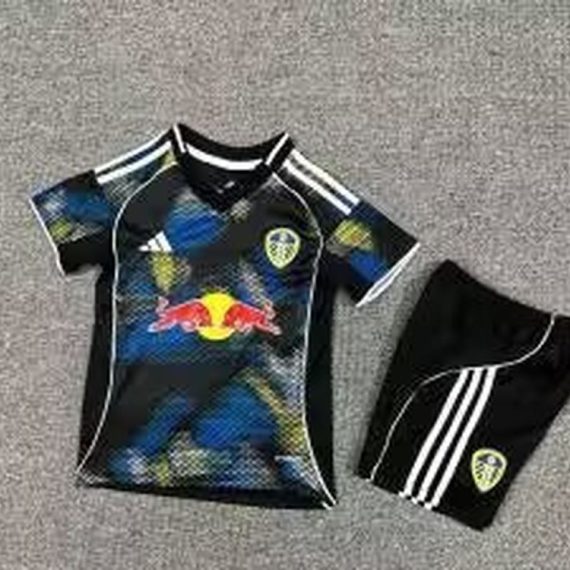 25/26 Leeds United Second Away Football Shirt Kids Size Suit
