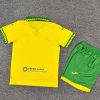 25/26 Norwich City Home Football Shirt Kids Size Suit