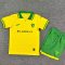 25/26 Norwich City Home Football Shirt Kids Size Suit