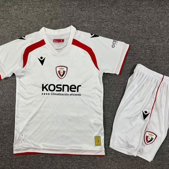 25/26 Osasuna Second Away Football Shirt Kids Size Suit