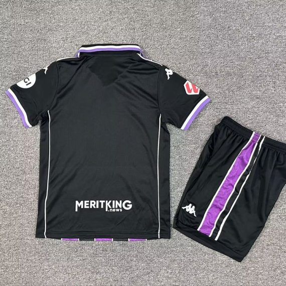 25/26 Valladolid Away Football Shirt Kids Size Suit