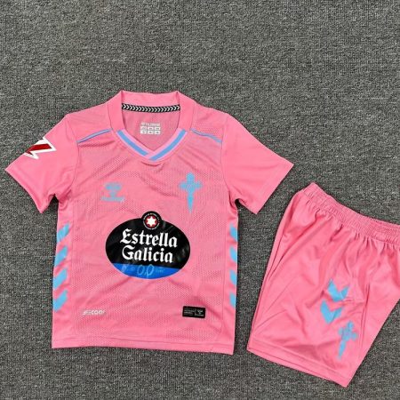 25/26 Celta Vigo Second Away Football Shirt Kids Size Suit