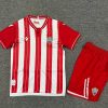 25/26 Almeria Home Football Shirt Kids Size Suit