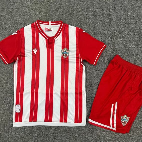 25/26 Almeria Home Football Shirt Kids Size Suit
