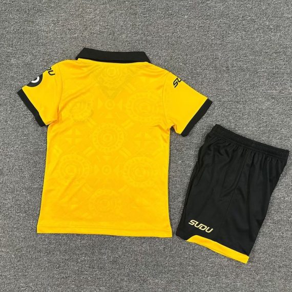 25/26 Wolverhampton Wanderers Home Football Shirt Kids Size Suit