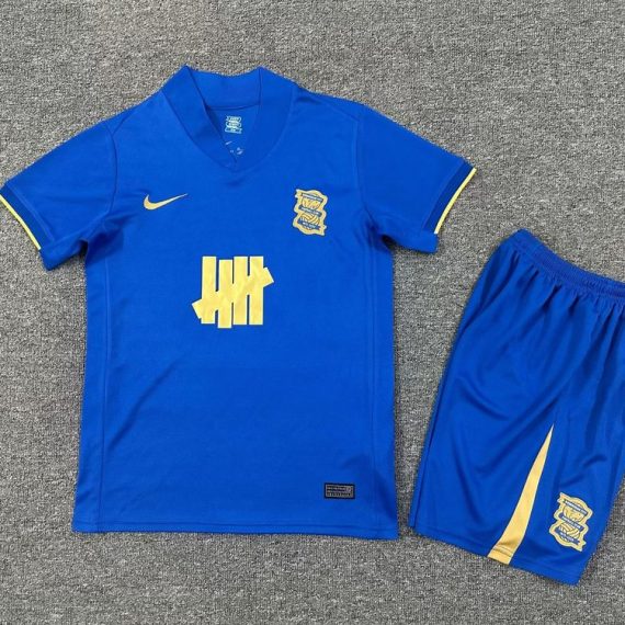 25/26 Birmingham City Home Football Shirt Kids Size Suit