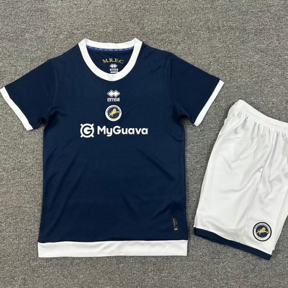 25/26 Millwall Home Football Shirt Kids Size Suit