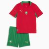 26/27 Morocco Home Football Shirt Kids Size Suit