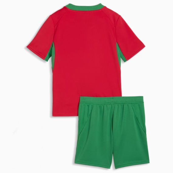 26/27 Morocco Home Football Shirt Kids Size Suit